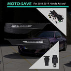 Daytime Running Lights For 16-17 Honda Accord Sedan with Bezel Switch RH+LH