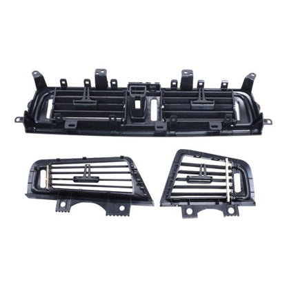 3X Front Air Grille Center Dash AC Vent Set For BMW F10 F11 520i 528i 550i 535i