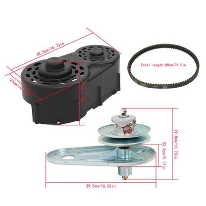 Go Kart Torque Converter Kit 40 Series Clutch Pulley Driver Driven 8hp to16hp
