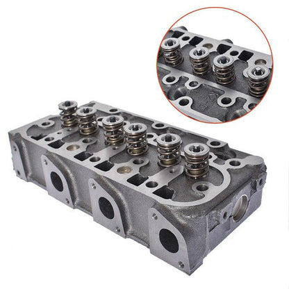 Fits For Kubota D1105 New "Complete" Cylinder Head With Valves High Quality US