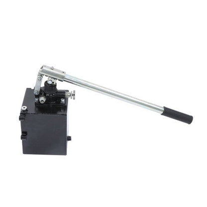 Hydraulic Piston Hand Pump 1.5 Cid 5 Quart With Release Knob For Single-Acting