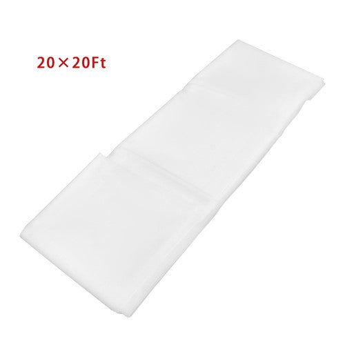 20 x 20 ft 6Mil Clear Polyethylene Film Greenhouse Plastic Sheeting