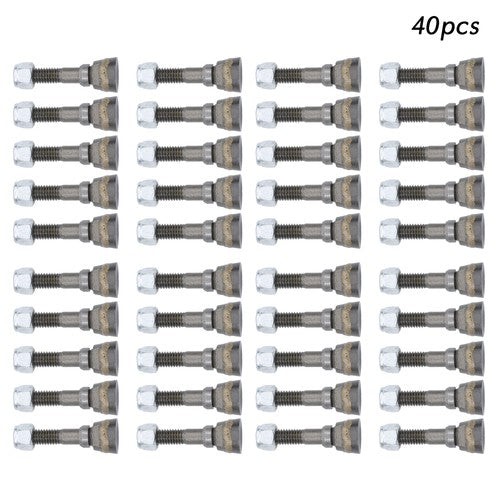 40 Pack Stump Grinder Teeth For 700 Stump Removal