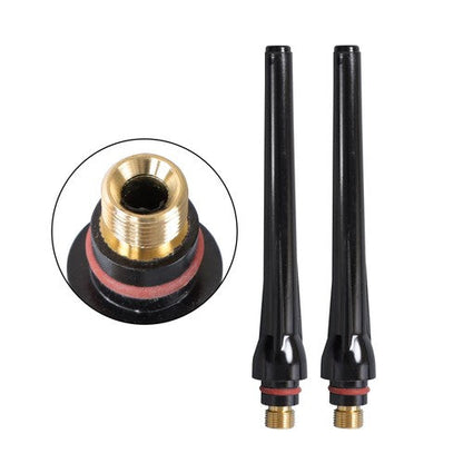 TIG Welding Torch Kit - Alumina Nozzle, Collets, Stubby Gas Lens 123 Pcs
