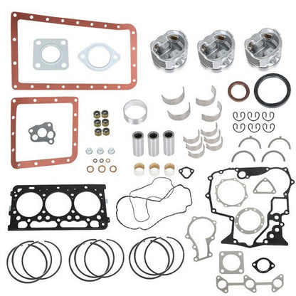 Fit For Kubota D902 Overhaul Kit STD KBOVKVD902-00-5421、SVU321664-R1