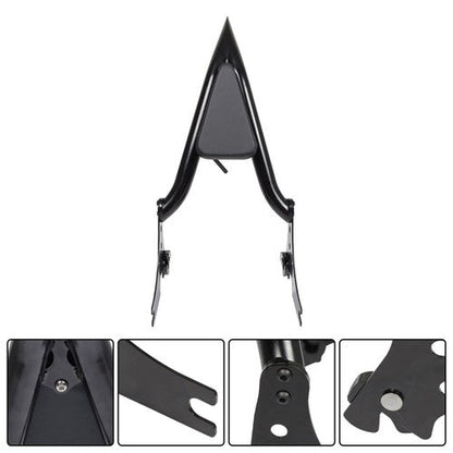 Detachable Rear Passenger Sissy Bar Backrest For Sportster 1200 883 2004-2023
