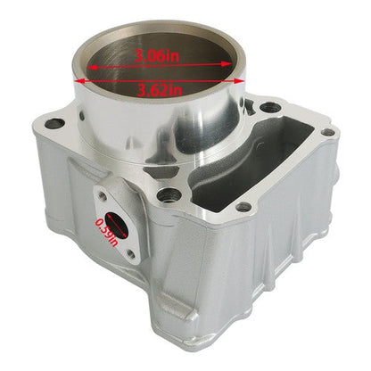 Cylinder Head Piston Kit Gasket Set 78mm Bore 1993-2014 For Kawasaki KLX250