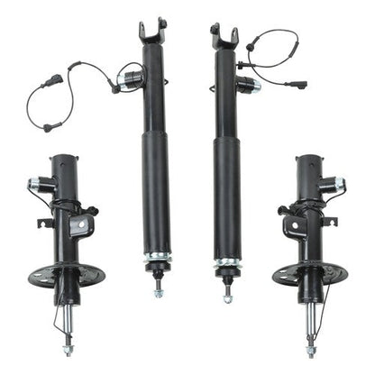 DA5Z-18125-F For Lincoln MKS 13-16 4× Front Rear Shock Struts Assys w/Electronic