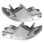 Headlights For Toyota Corolla 2003-2008 LH+RH 1Pair Chrome Housing Clear Lens