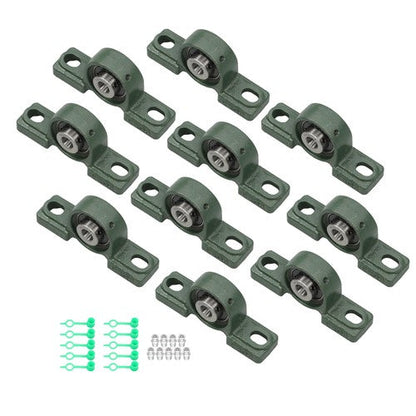 UCP201-8 Premium Quality Self-Align Pillow Block Bearing 1/2" Bore 10 Pack