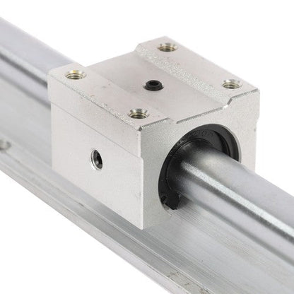 2PCS SBR16-800mm Linear Bearings & 4 PCS SBR16UU Carriage Bearing Blocks New