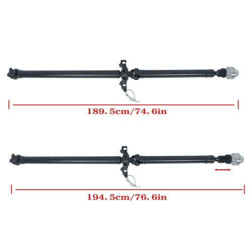 Rear Driveshaft Prop Shaft Assembly Fit For Ford Escape 08-12 Mercury Hybrid 4WD