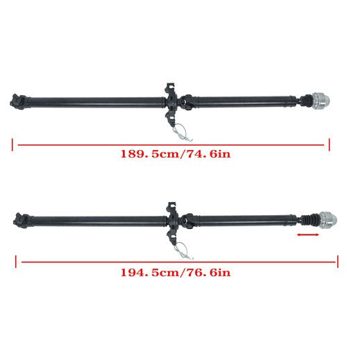 Rear Driveshaft Prop Shaft Assembly Fit For Ford Escape 08-12 Mercury Hybrid 4WD