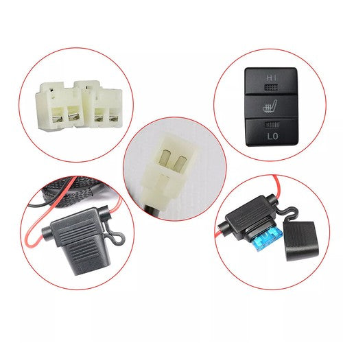 Heated Seat Heater Switch Pads for Toyota Prado Land Cruiser RAV4 Corolla Camry