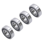 62/28-2RS Deep Groove Ball Bearings 4 Pcs 28mmx58mmx16mm Double Rubber Sealed