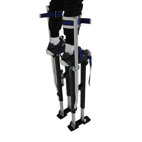 Drywall Stilts 36" - 48" Adjustable Aluminum Alloy For Painting Electrical Stilt