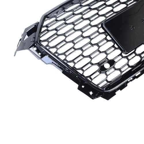Gloss Black Front Bumper Grille Honeycomb Grill for Audi A5 B9 S5 F5 2017-2019