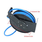 Scalable Hose Spool 1/2" x 50 Ft , Industrial Grade Rubbe, Air Hose Reel