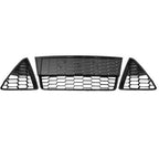 Suitable For Ford Focus S/SE 2012-2014 Front Lower Grille 3pcs ABS Plastic Black