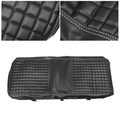 Black Rear Seat Cover Kit Golf Carts For Club Car/E-Z-Go/Yamaha Universal Size