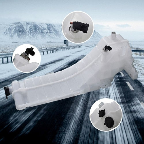 Coolant Reservoir Tank W/Cap And Sensor For 2008-17 Volvo VNL VNM VHD 22061290