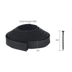No-Dig Garden Edge Lawn Border L-shaped Landscape Edging Border Kit 40 FT