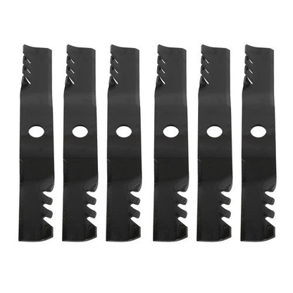 6 × Lawn Mower Blades Fit For Kubota 60" K5955-34360 K5955-97530 396-816