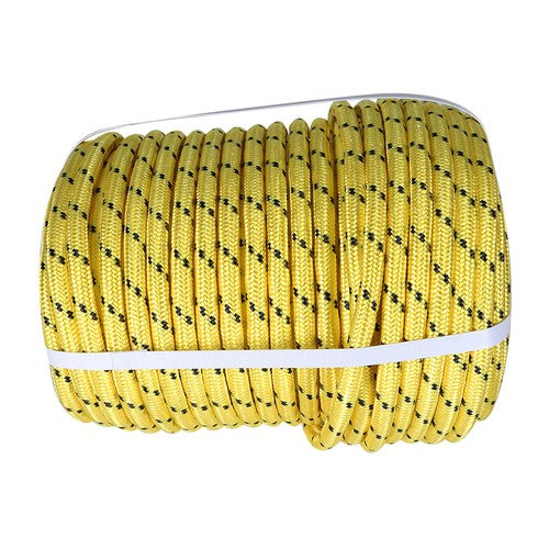 Heavy Duty Double Braid Polyester Rope Sling 6180Lbs Tensile STRENGTH 1/2"x150"