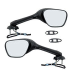 Black Mirrors Smoke Turn Signals For Suzuki GSXR 600 750 1000 2005-2015