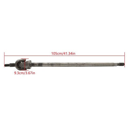 447-00263L Front Left Driver Side Shaft Assembly For Jeep Wranger JK D30 07-17