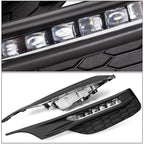 Front Bumper LED DRL Fog Lights Lamps for 2016-2017 for Honda Accord Sedan