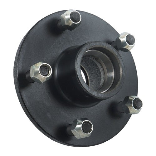 2 Pack 5-lug 5'' wheel hub kits & 8.25-inch round #84 Spindles -7 Pieces/set