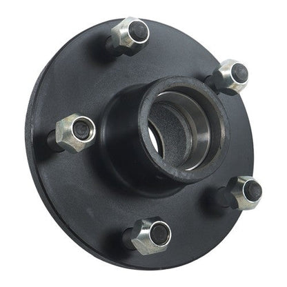 2 Pack 5-lug 5'' wheel hub kits & 8.25-inch round #84 Spindles -7 Pieces/set
