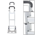 550 lbs Capacity Aluminum Hand Truck Stair Climber 2 in 1 & Handles