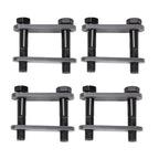 Heavy Duty Shackle Upgrade Kit for Tandem Axle Trailer Spring Suspension Rebuild