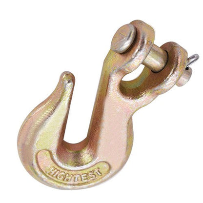10 Pcs 5/16" Clevis Chain Grab Hook Wrecker Tow Chain Truck Trailer Tie