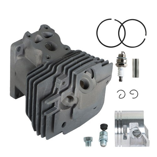 52mm Big Bore Cylinder Piston Kit For MS441 MS441C Chainsaw Spark Plug
