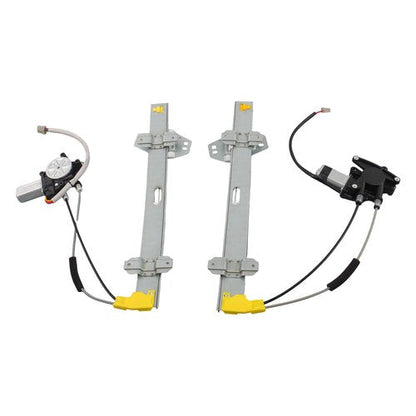 Power Window Regulator For Honda Accord 1994-1997 Sedan Front w/Motor 2Pcs