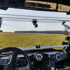 Clear Windshield Flip for Polaris RZR 800 570 RZR XP 900 XP 4 800 900 11-14