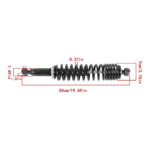 2 Rear Gas Shocks for Can-Am Outlander 330 & Outlander 400 2x4 4x4 XT 2003-2014