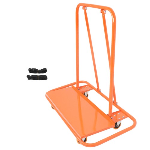 Handling Sheetrock Sheet Panel With Safety Belts Drywall Sheet Cart 3000Lbs