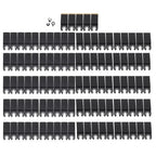 Universal Multi Tool Blades Titanium & HCS Oscillating Saw Blades Set of 105
