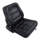 Universial Fold Seat  for Forklift Tractor with Adjustable Angle Back Slide New