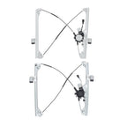 1 Pair Window Regulator w/ Motor For Chevy Silverado GMC Sierra 2007-2014