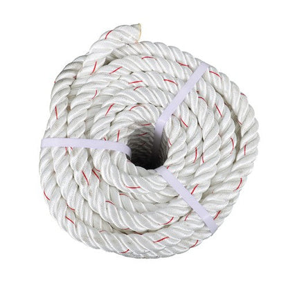 1"×120ft Double Braid Polyester Rope 3400lbs Breaking Strength Strong Pulling