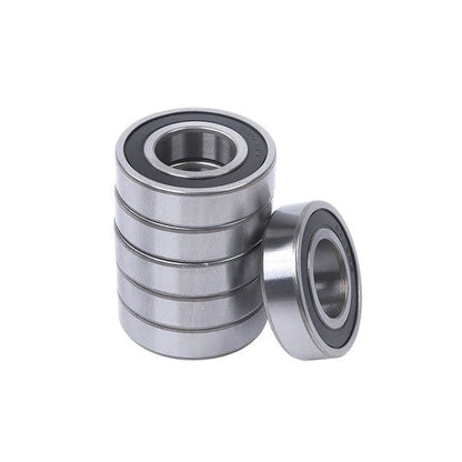 10× 6206-2RS 30mm×62mm×16mm Double Rubber Seals Deep Groove Ball Bearing