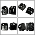 For Ford F-150 1980-1996 Front Coil Spring Tower Shock Mount RH&LH Black Set 2Pc
