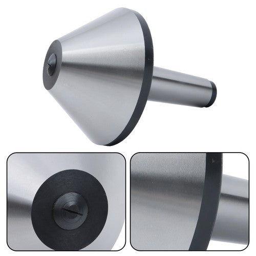 MT5 Morse Taper CNC .0007" Bull Nose Live Center 1760LB 1600 RPM New