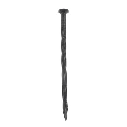 200 Pcs 8 Inch Spiral Pointed Garden Stakes For Landscape Edging Weed Barrier