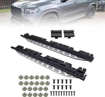 Side Steps Running Boards Nerf Bar For Mercedes GLS X167 2020-2025 450 580 600